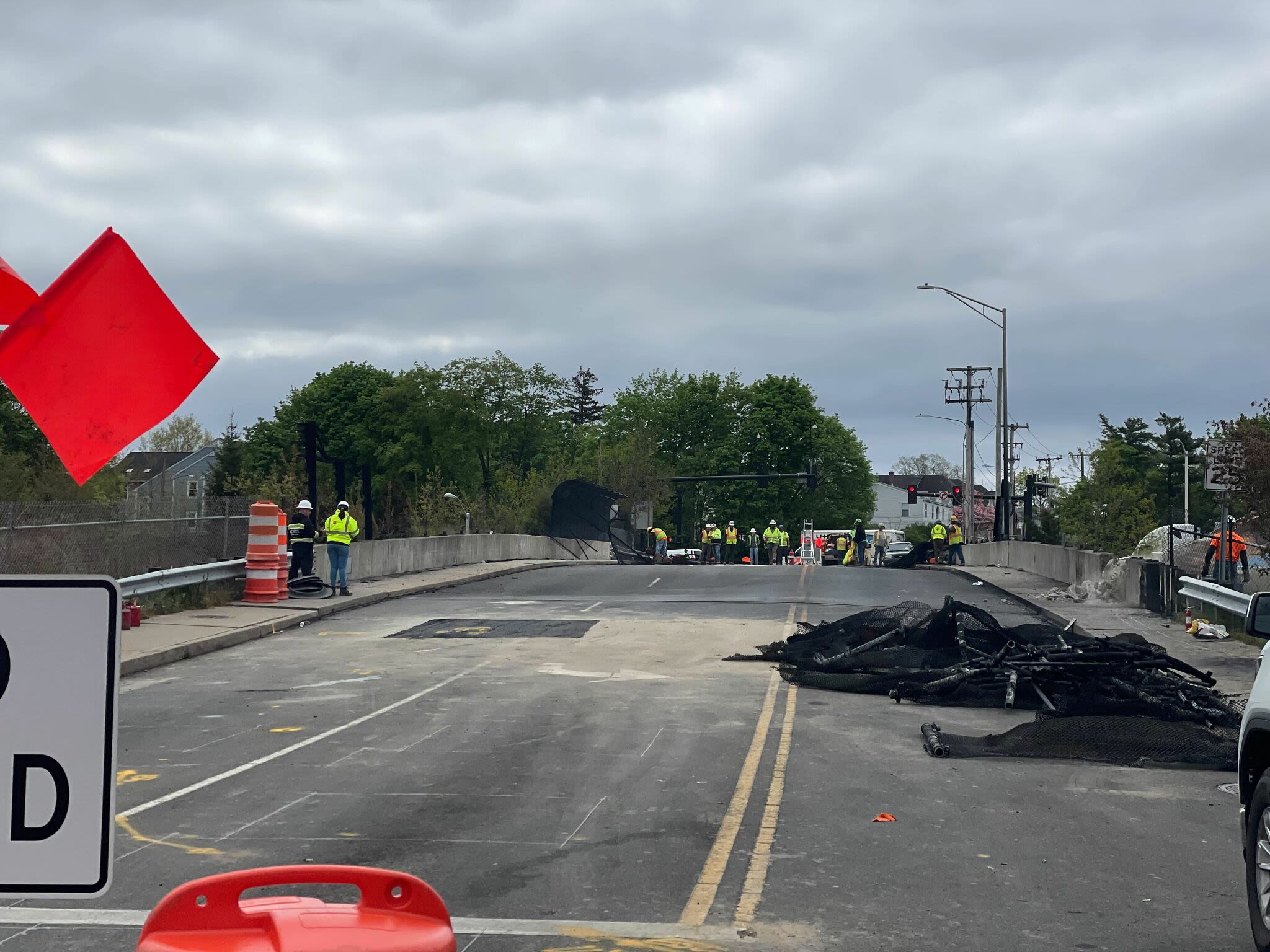 Live updates: I-95 closure in Norwalk brings traffic delays for days as bridge demolition begins