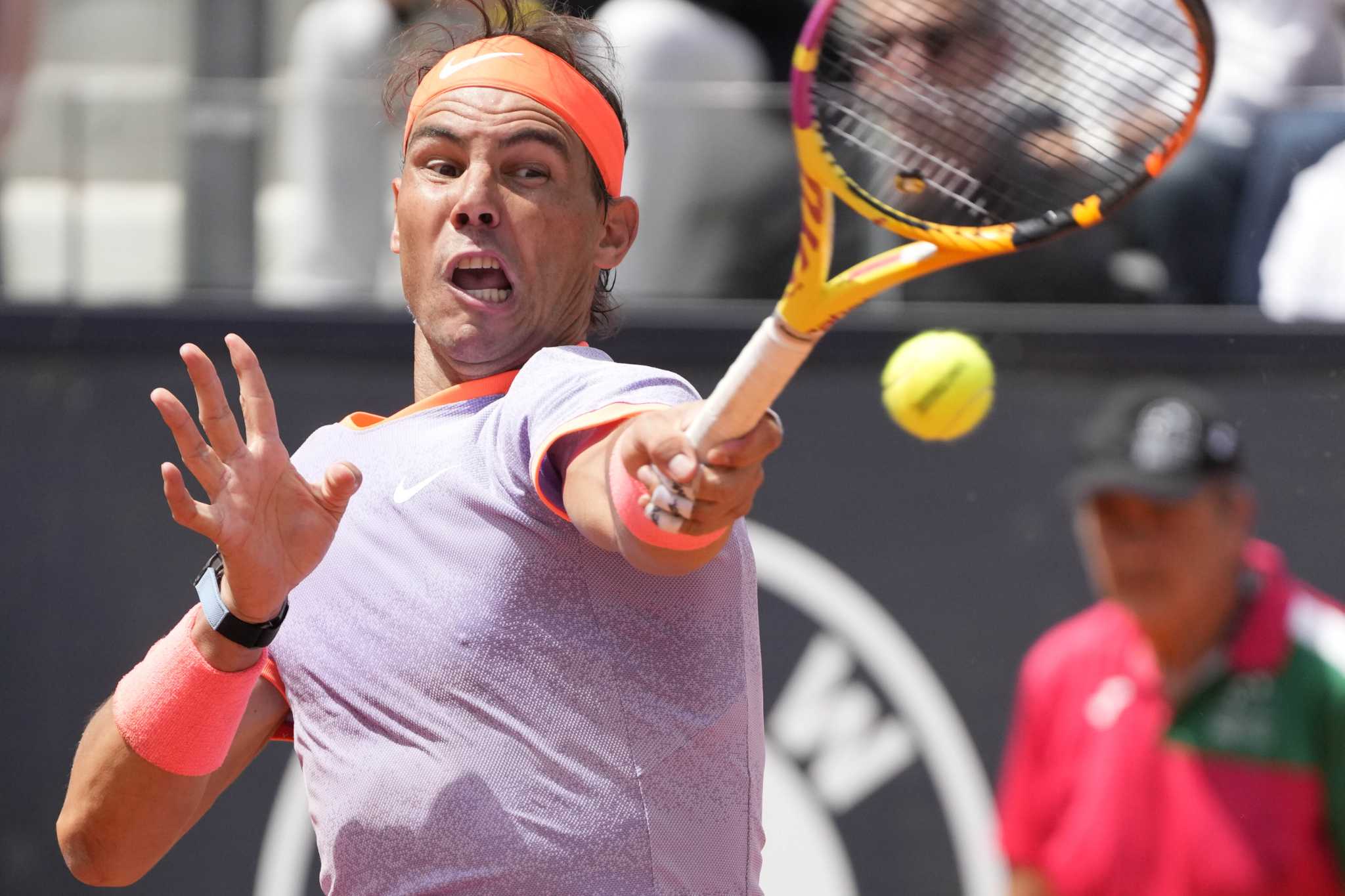 Rafael Nadal returns to Roland Garros to practice amid doubts over his fitness and form