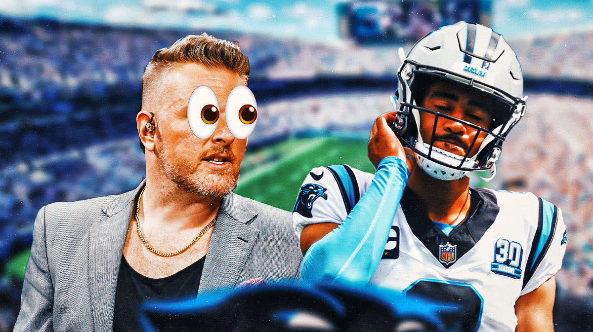 Pat McAfee's stunned reaction to Panthers' Bryce Young benching