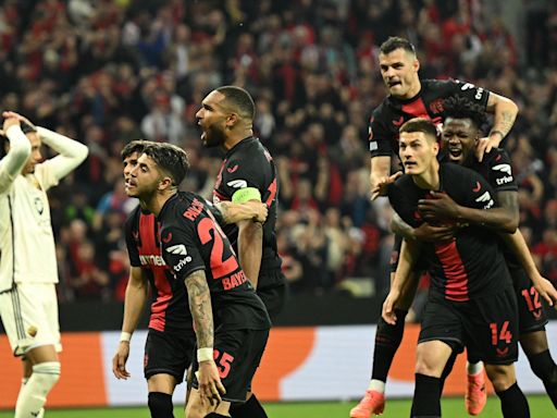 Europa League: Bayer Leverkusen perdía 2-0 y empató con Roma en un partido espectacular y jugará la final, con un Palacios imperial (y Paredes “goleador”)