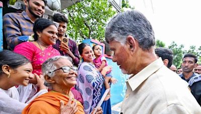 Andhra CM launches NTR Bharosa pension