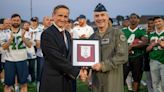 Jets Host Second Annual Armed Forces Flag Football Game in the United Kingdom