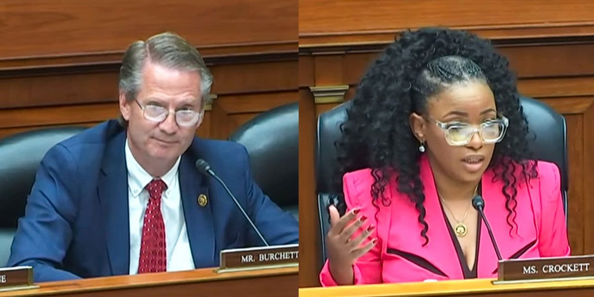 Watch: Rep. Crockett fact-checks GOP lawmaker who calls Trump shooting 'DEI horror story'