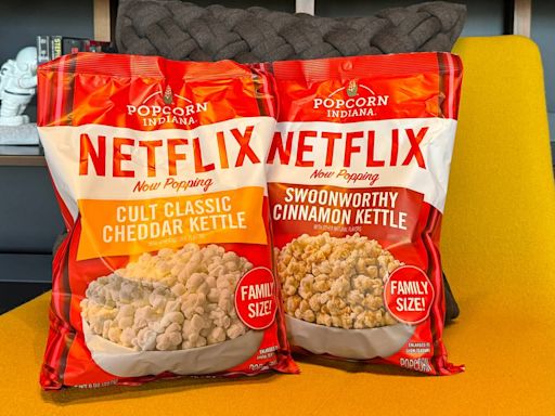 Netflix will be selling bags of branded popcorn at Walmart