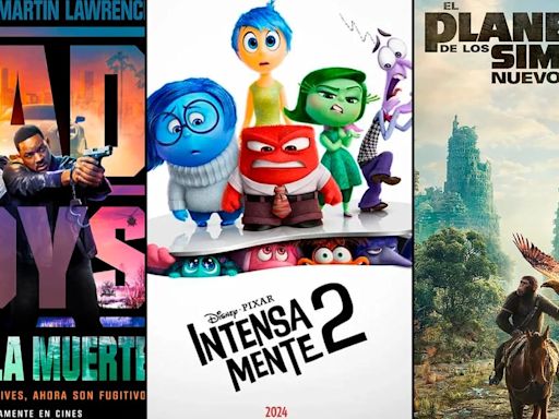 Intensamente 2 se posiciona como una de las películas más taquilleras de la cartelera