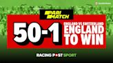 Grab 50-1 boosted odds on England to win with Parimatch in Saturday's quarter-finals: England vs Switzerland Euro 2024 free bets