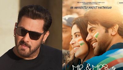 Salman Khan Gives A HUGE Shoutout To Mr And Mrs Mahi, Rajkummar Rao And Janhvi Kapoor React | See Here - News18