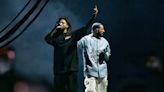 J. Cole and Drake Exude Hip-Hop Royalty During 2023 Dreamville Festival Finale Performance