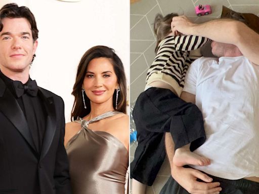 John Mulaney Enjoys Sunny Father's Day at the Pool with Olivia Munn and Son Malcolm: 'He's the Best'