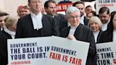 Criminal courts grind to a halt as barristers strike over fees