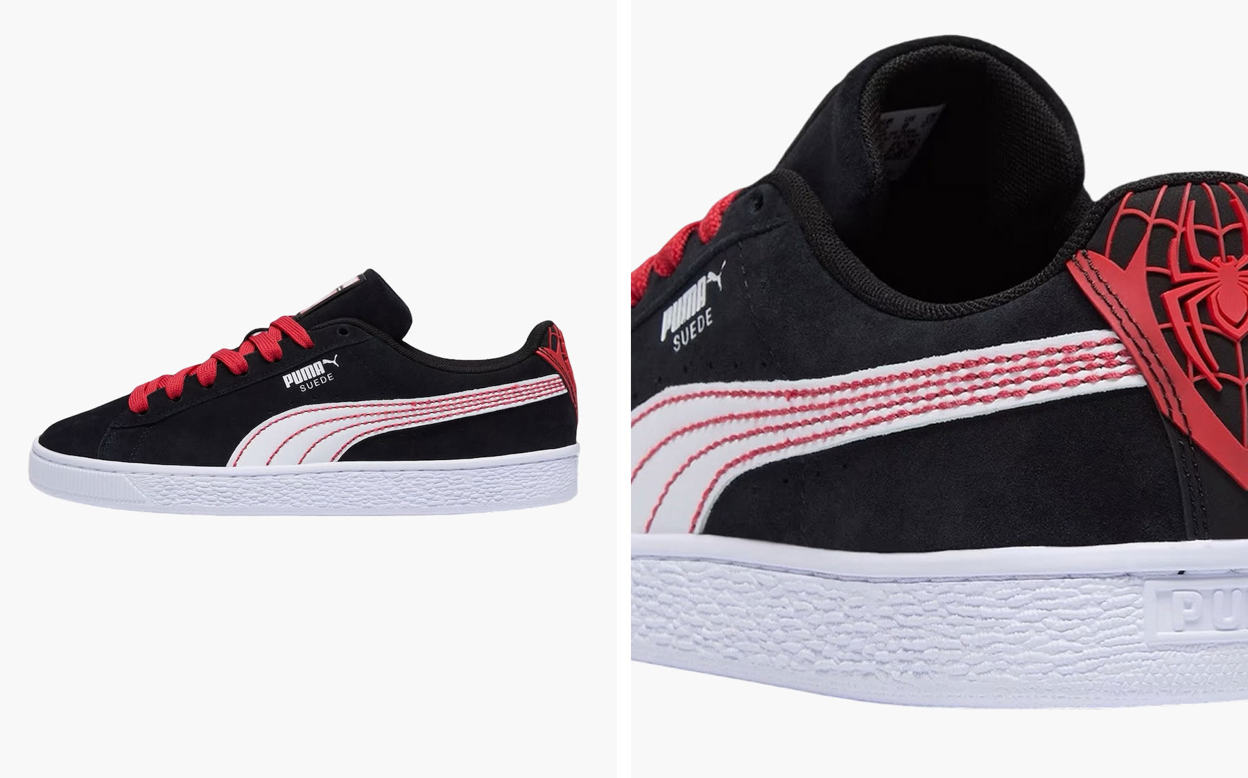 Miles Morales of ‘Spider-Man’ Is Getting a Puma Suede Sneaker in June