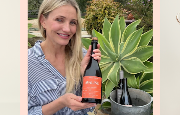 Cameron Diaz's Refreshing New “Cambrusco Spritz” Recipe Sounds Like Fall in a Glass