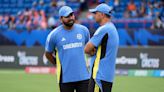 Rohit Sharma, Rahul Dravid and Suryakumar Yadav share warm hug in open-bus parade