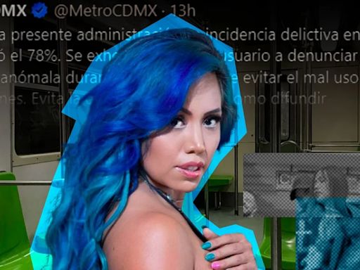 ¿Qué pasará con Luna Bella? Metro de la CDMX respondió así al polémico video de la estrella de OnlyFans; usuarios enfurecen