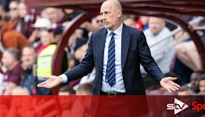 Clement not happy with first-half display as Rangers are held at Hearts