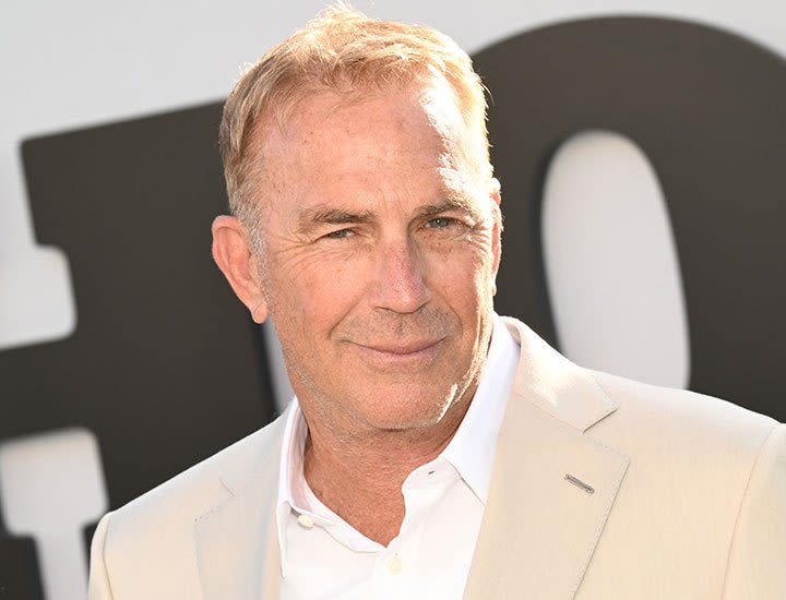 Kevin Costner Steps Out with 5 of His Kids for Movie Premiere