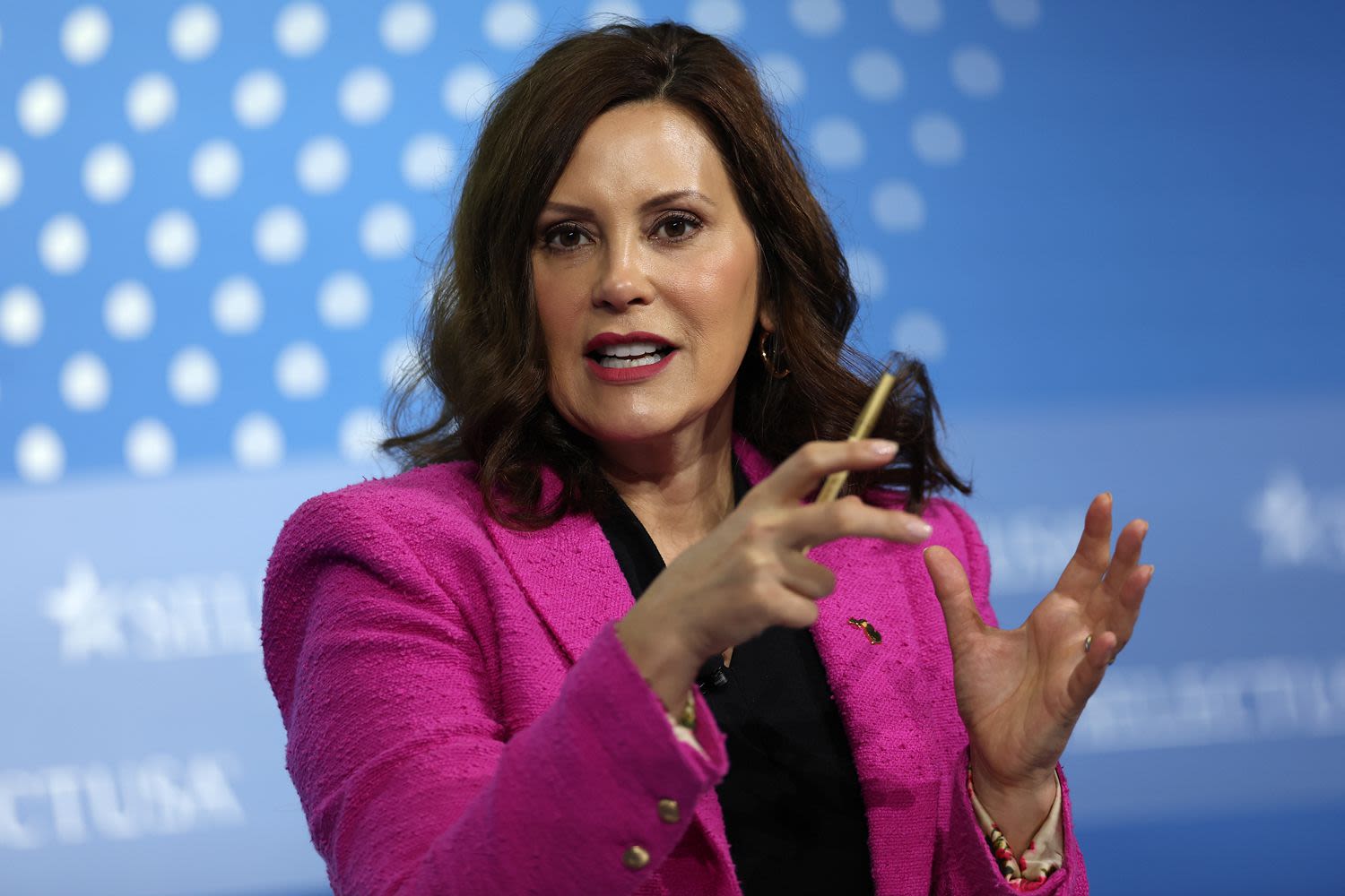 Gretchen Whitmer, Who Was Subject of Hate-Fueled Kidnapping Plot, Pleads for New Era of Respect in Politics