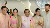 Akash Ambani Cracks Up, Mukesh Ambani and Isha Ambani Smile as Paps Scream at Anant Ambani's Wedding | Watch - News18