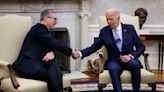 Biden recibe a Starmer en la Casa Blanca: ¿De qué hablaron?