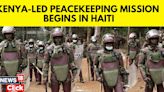 Kenya-led peacekeeping mission begins in crisis-hit Haiti - News18