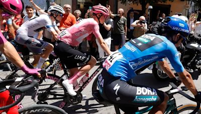 El Giro de Italia 2024 modificó una etapa por riesgo de avalancha: colombianos perdieron una importante escalada