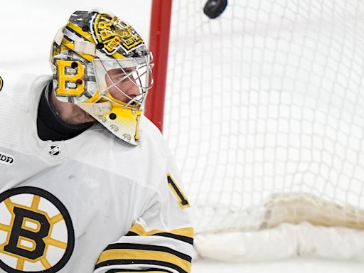 Swayman delivers on vow, Bruins top Panthers 2-1 in Game 5 to stave off elimination