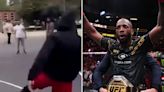 UFC 304's Leon Edwards reveals truth behind incredible viral trick shot