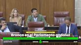 Un diputado del PP llama "fascista" a otro del PSOE en el Parlamento andaluz cuando trataban la ley de memoria democrática