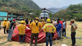 Reportan 85% de control en el incendio forestal de San José Tenango, Oaxaca