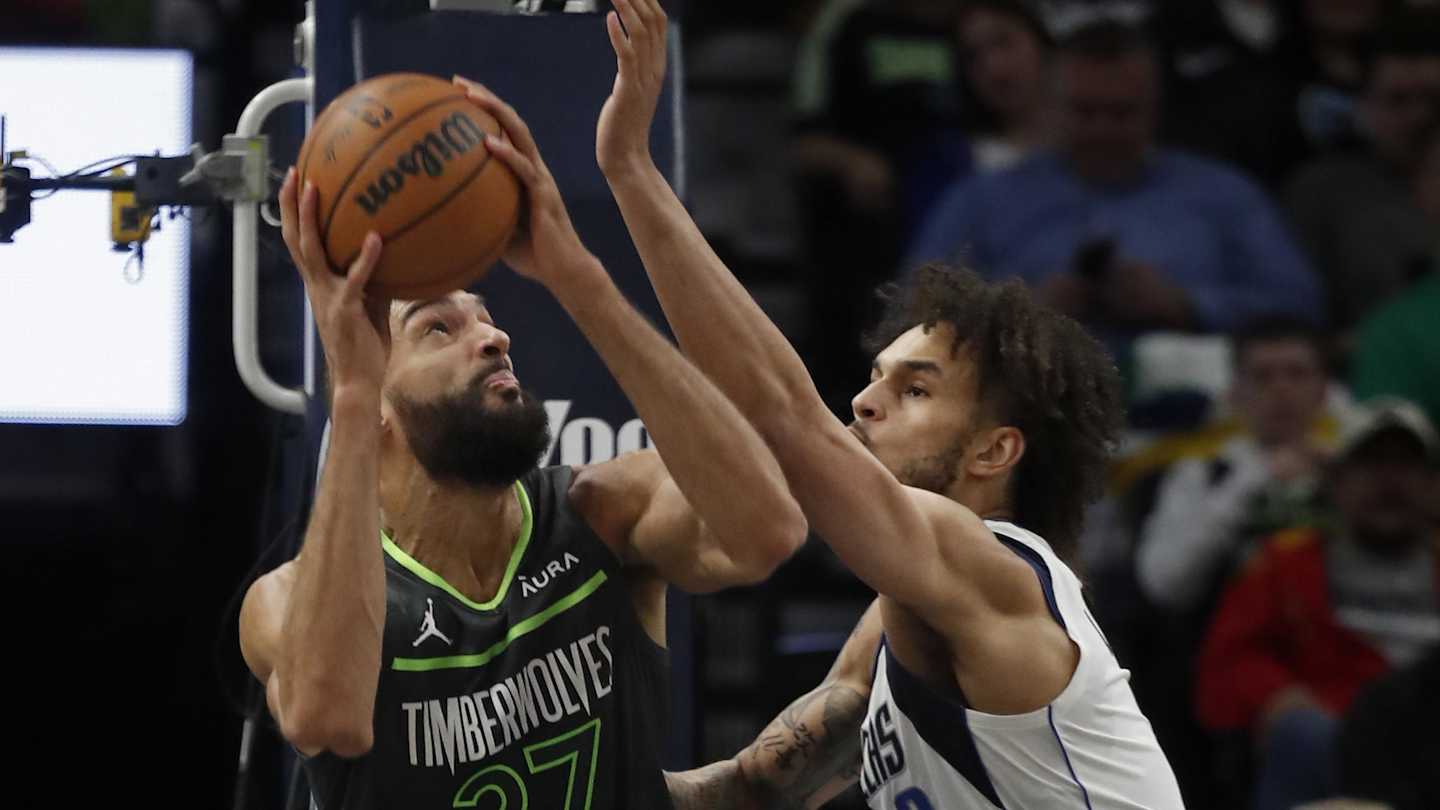 Mavericks' Dereck Lively says Rudy Gobert had 'zero' business playing in West finals