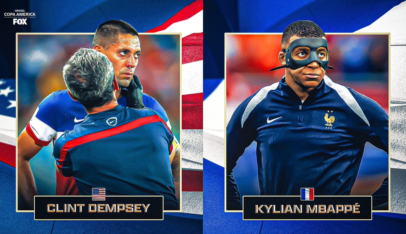 Kylian Mbappé mask drama is just like Clint Dempsey at 2014 World Cup