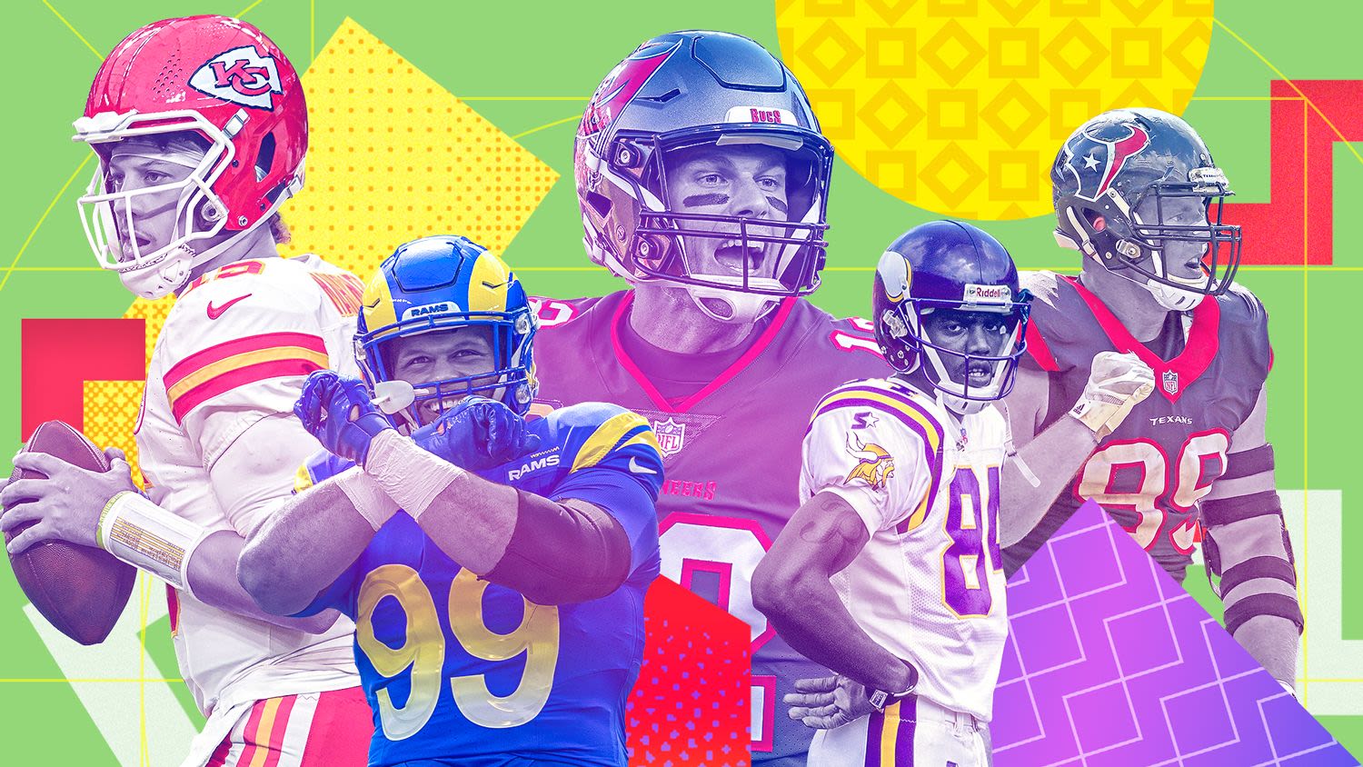 Ranking the top 25 NFL players of the 21st century: Where do Brady, Donald, Moss land?