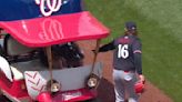 Twins Reliever Actually Tips Driver of Bullpen Cart on His Way to the Mound