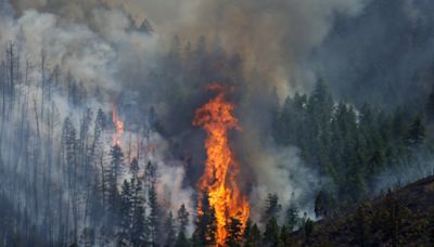 1 person killed in Colorado wildfires as blazes torch large areas of the U.S. West