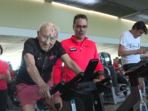 José Luis Ortega es un atleta con 100 años: “Empecé a ir al gimnasio en 1935, con solo 11 años”