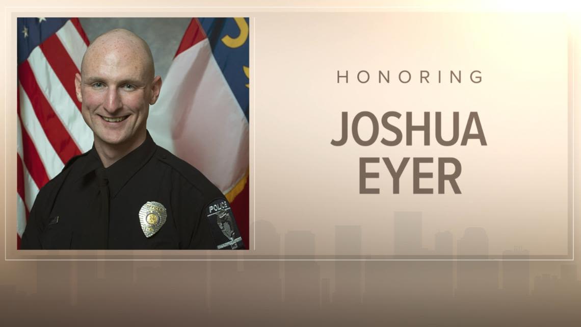 'A phenomenal officer': Charlotte to say goodbye to fallen CMPD Officer Joshua Eyer