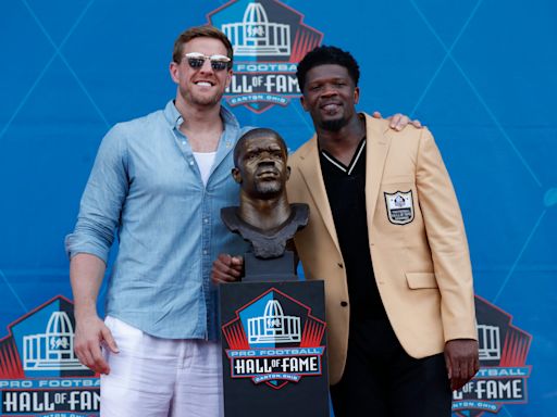 J.J. Watt salutes Texans Hall of Fame WR Andre Johnson: 'He deserves it'