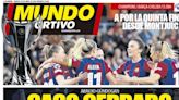 Portada de Mundo Deportivo del sábado 20 de abril de 2024