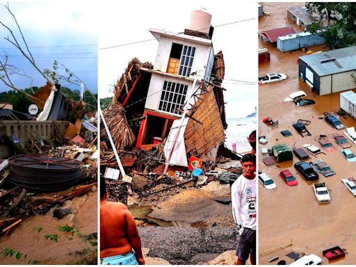 Imágenes impactantes del huracán Milton: Florida en desolación y los Tik Toker al filo