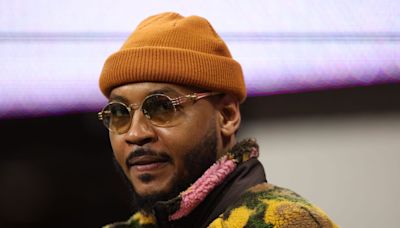 Carmelo Anthony Reacts to Anthony Edwards Calling Him Out