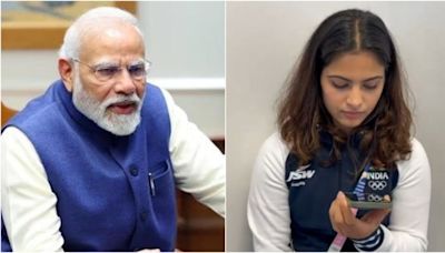 'Your weapon betrayed you in Tokyo. This time...': PM Modi's phone call with Paris Olympics medallist Manu Bhaker