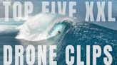 Top Five Big Wave Drone Clips