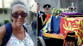 Devoted royal fan travels 11,000 miles for Queen’s funeral and procession