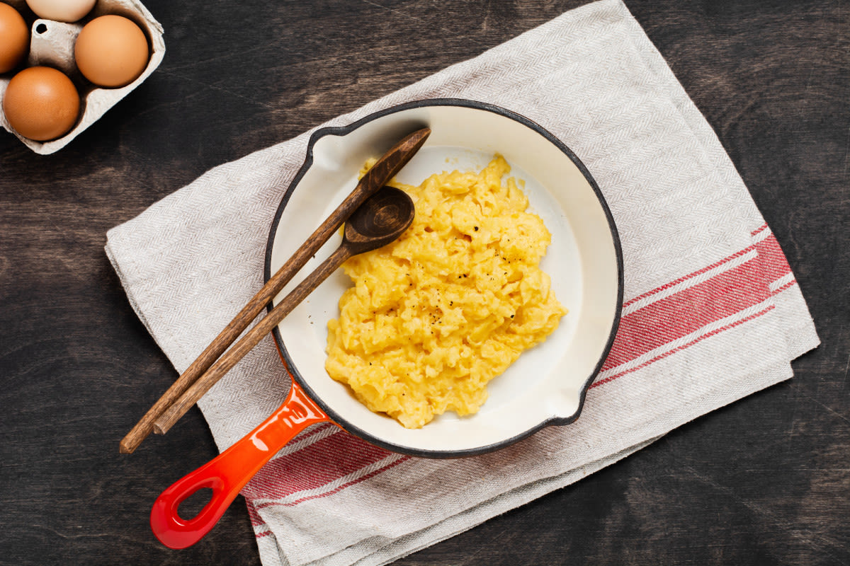 The Chef-Approved Way to Make Extra-Creamy Scrambled Eggs