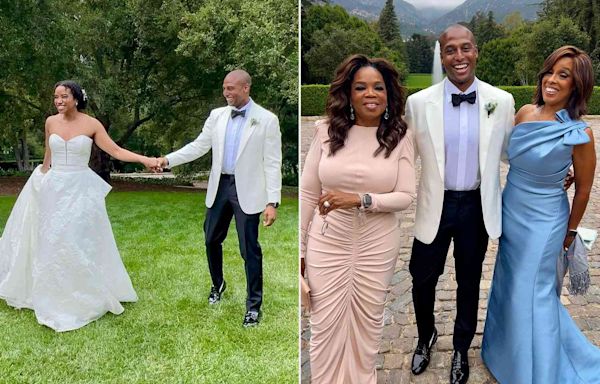 Gayle King Shares Candid Photos from Son William Bumpus Jr.'s ‘Spectacular Family Wedding’ at Oprah's House