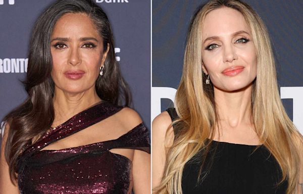 Salma Hayek Spills a Secret: She's Working with Angelina Jolie Again Soon! (Exclusive)