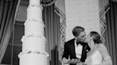 Naomi Biden and Husband Peter Neal Climbed a Ladder to Slice Their Eight-Tier Wedding Cake