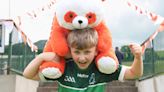 Young Armagh fans get a taste of the action at Cúl Camp