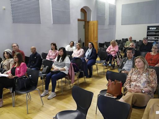 Inauguración de las jornadas de Literatura e Inmigración, en Gijón