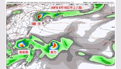 恐三颱共舞！賈新興揭貝碧佳、葡萄桑對台影響